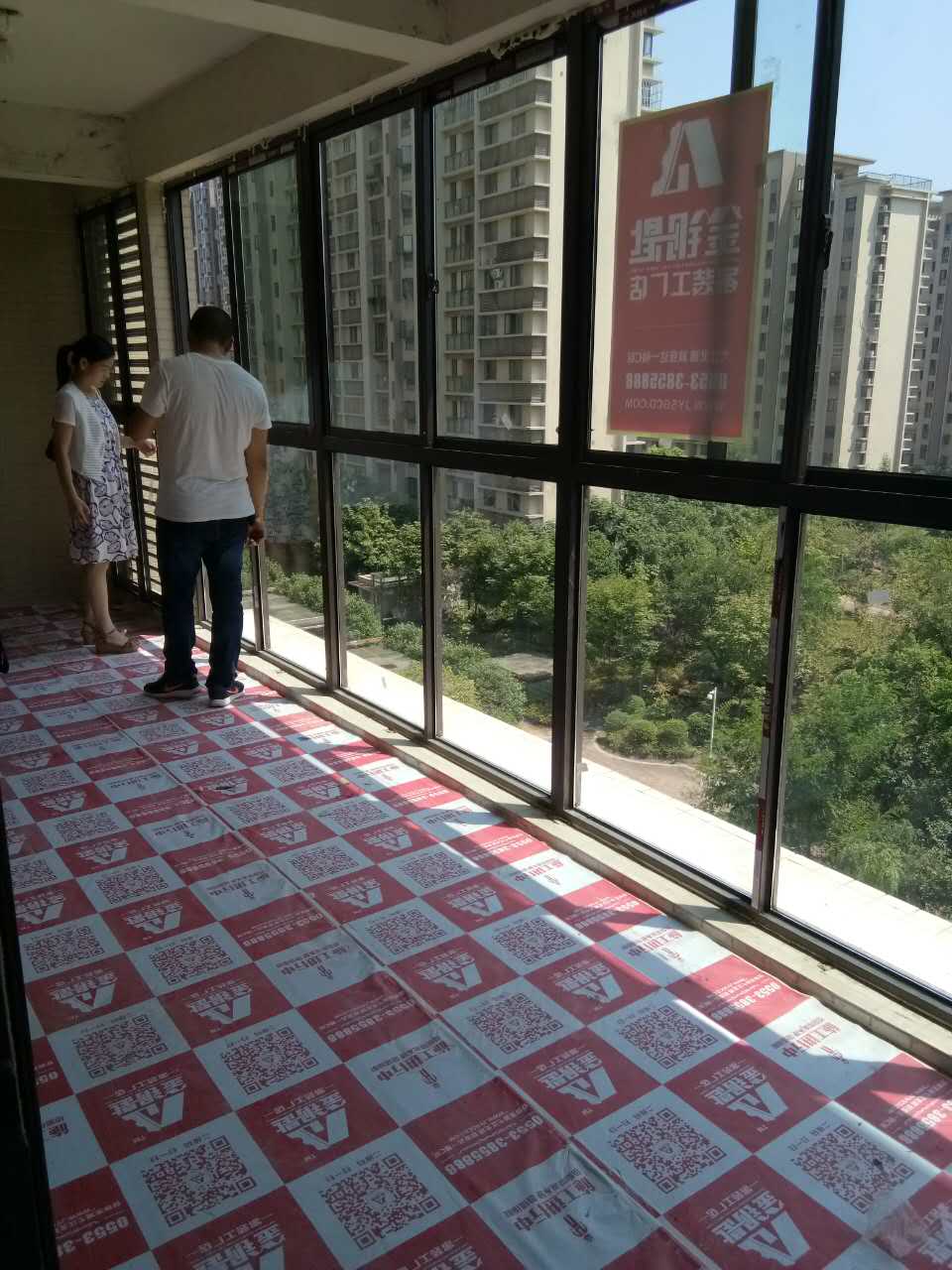 蕪湖金鑰匙家裝柏莊春暖花開(kāi)木瓦驗(yàn)收