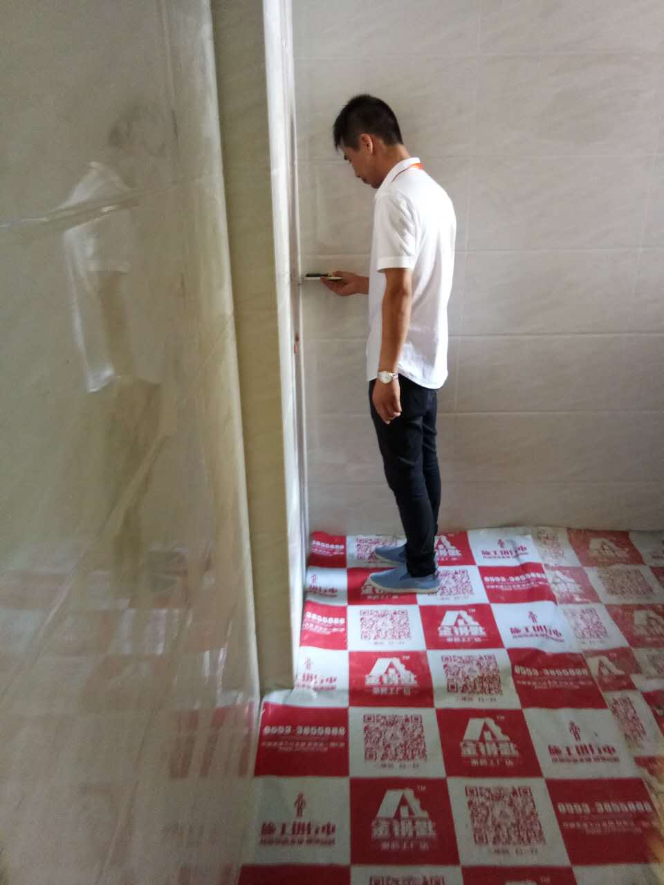 蕪湖金鑰匙家裝柏莊春暖花開(kāi)木瓦驗(yàn)收